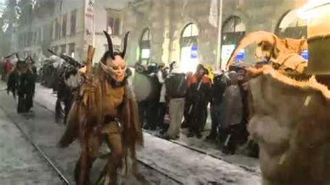 Austria's Krampus Parade celebrates Santa's child-eating monster