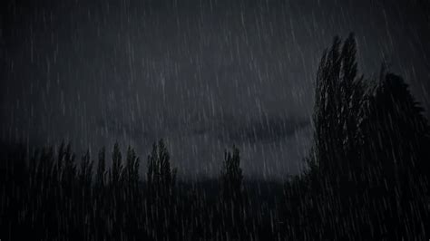 Dark Screen Gentle Rain Sounds Rain Sounds To Relieve Insomnia Dark