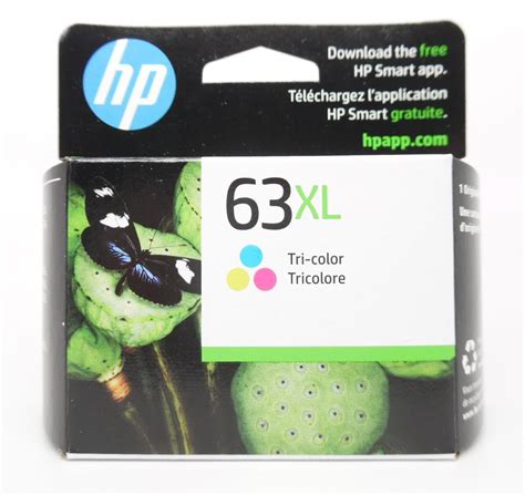 Original Hp 63xl Tri Color High Yield Ink F6u63an Works With Hp Deskjet Hp Envy 889296267416 Ebay