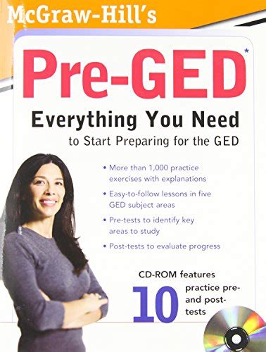 Mcgraw Hills Pre Ged With Cd Rom Mcgraw Hill Education