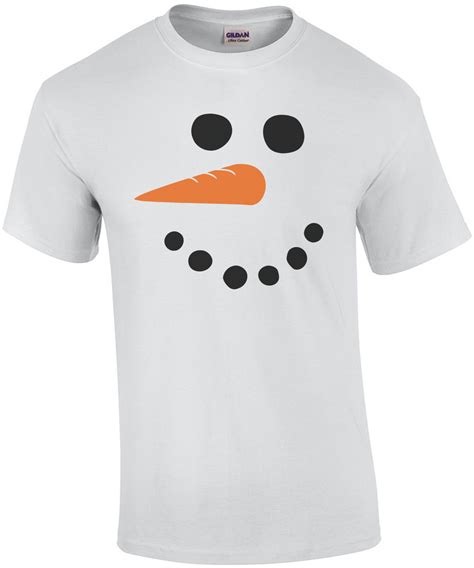 Funny And Cute Kids Snowman T Shirt