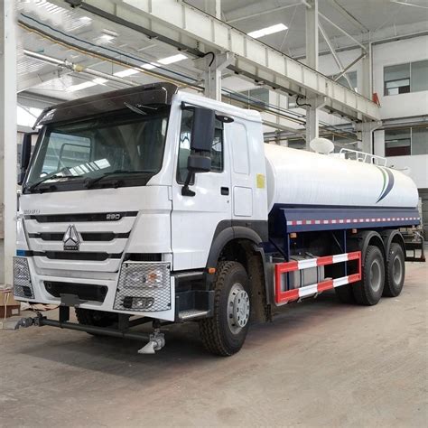 Cbm Sinotruck Howo Water Tank Truck For Transport Or Sprinkler