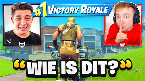 Ik Ging UNDERCOVER In TIESTO S OG FORTNITE Toernooi YouTube