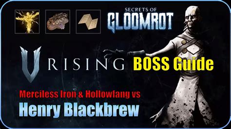 rising gloomrot boss guide henry blackbrew unlock  research
