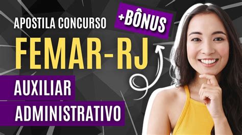 Concurso P Blico Femar Rj Apostila Espec Fica Para Auxiliar