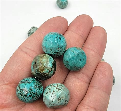 Natural Turquoise Gemstone Bead Prp Beadscreation U