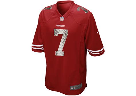 Nike Colin Kaepernick San Francisco 49ers Python Jersey – HATSURGEON