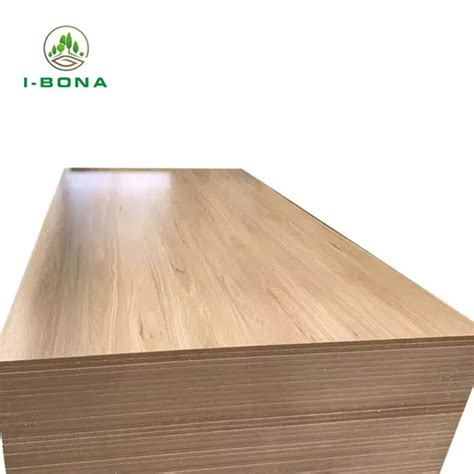 High Quality 12mm Mdf Board Laminated Wood Fibreboards Melamine Mdf