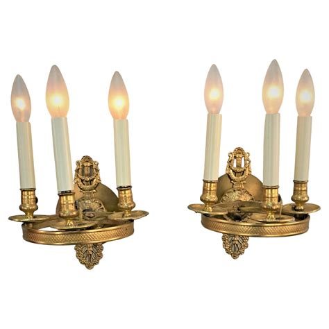 19th Century Bronze Exceptional Massive Exterior Gothic Wall Sconces At