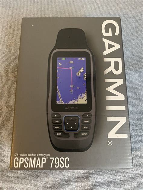 Garmin Gpsmap 79sc Handheld Gps With Built In Cartography Newopen Box