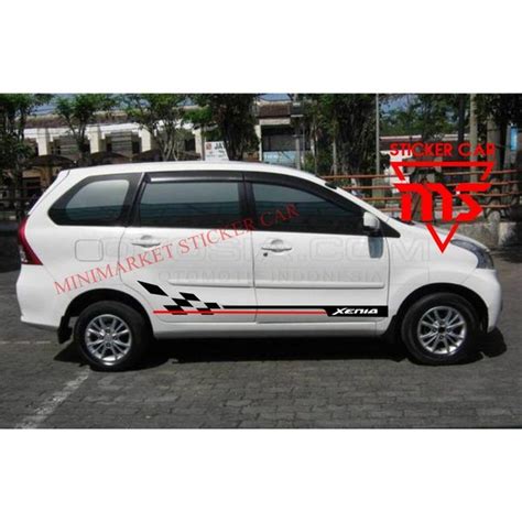 Jual Stiker Xenia Sticker Mobil Daihatsu Xenia List Body Di Lapak