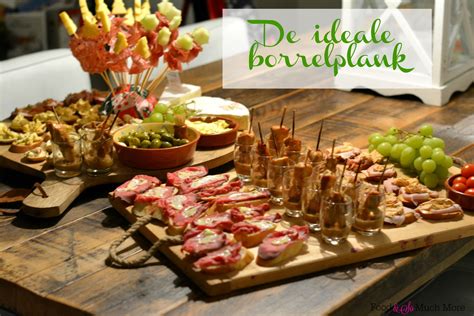 Borrelplank Gerechten Feestjes Eten En Drinken Hapjes