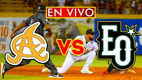 ENVIVO Aguilas Cibaeñas VS Estrellas Orientales 2023 RD YouTube