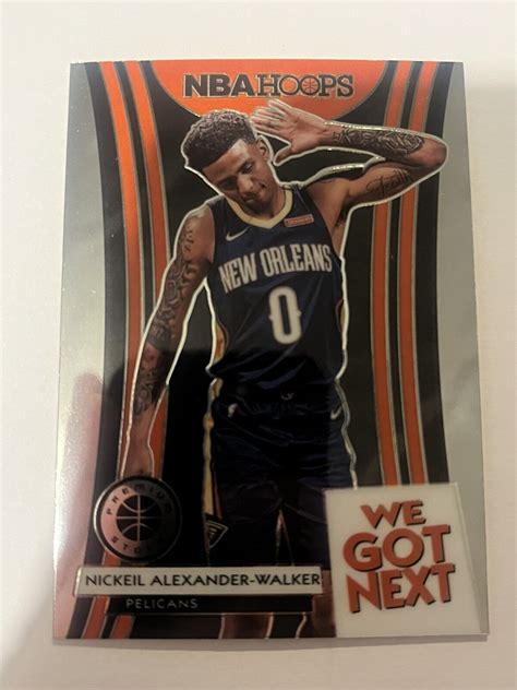 Panini Nba Hoops Premium Stock Nickeil Alexander Walker We Got