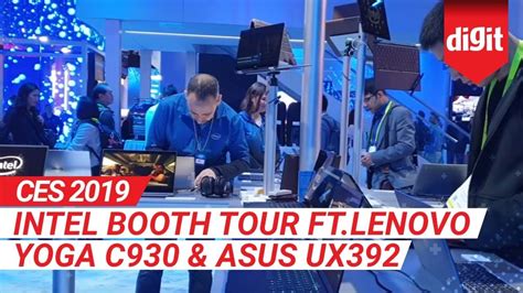 Ces 2019 Intel Booth Tour Ftlenovo Yoga C930 And Asus Ux392