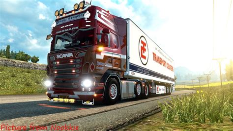 Euro Truck Simulator 2 Scania Ronny Ceusters V8 แต่งรถกันเถอะ 3