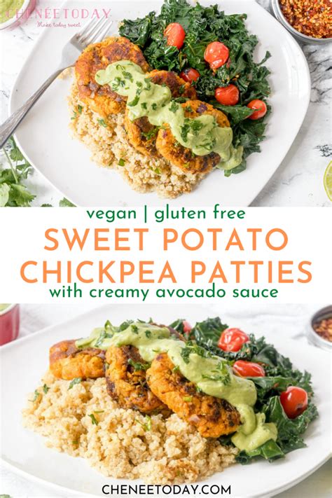 Sweet potato patties recipe vegan and gluten free chenée today – Artofit