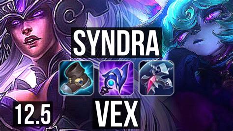 SYNDRA Vs VEX MID DEFEAT 1 2M Mastery 300 Games Dominating