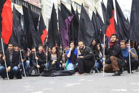 De Mayo En Taksim Estambul Foto De Archivo Editorial Imagen De