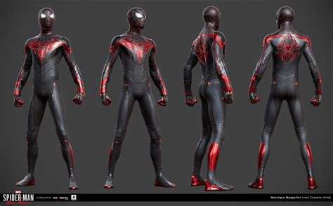 ArtStation Marvel S Spider Man Miles Morales Advanced Tech Suit