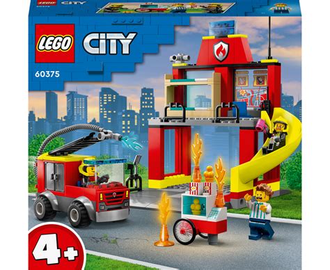 Lego® City Fire Station And Fire Engine 60375