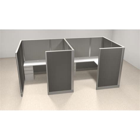 6×6′ Cubicle Layout, 67″H, Non-Power, EOF $2,643 per cube