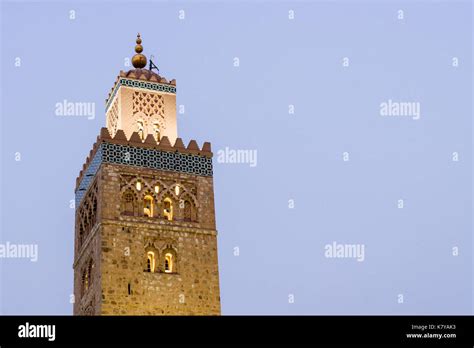 One of most popular landmarks of Morocco. Marrakech, Marrakech-Safi ...