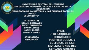 Calaméo Desarrollo Económico Político Social Y Cultural De Las