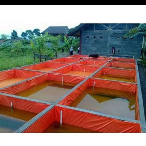 Jual Terpal Kolam Kotak Type A12 Korea Ukuran 3 X 2 X 70cm MURAH