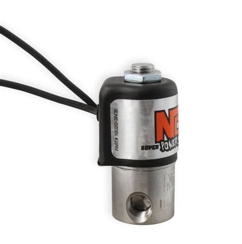 Nos 18020bnos Nos Nitrous Solenoid Black