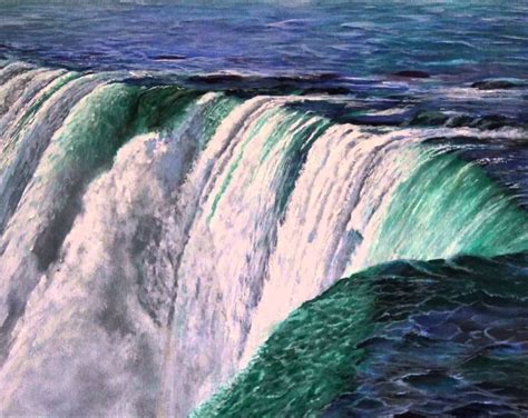 Niagara Falls Painting at PaintingValley.com | Explore collection of ...