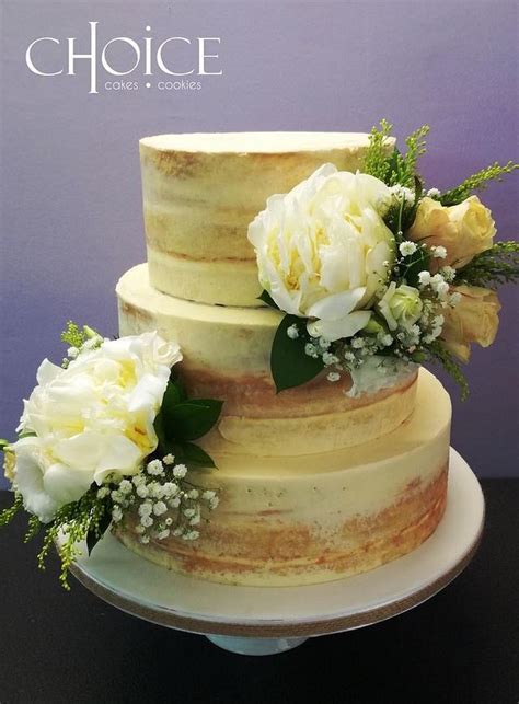 Wedding Naked Cake Cake By Choice CakesDecor