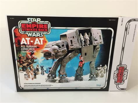 Star Wars The Empire Strikes Back 1st Edition At-At box and inserts by ...