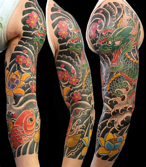 Japanese Sleeve Tattoos Traditional Japanese Tattoo Designs