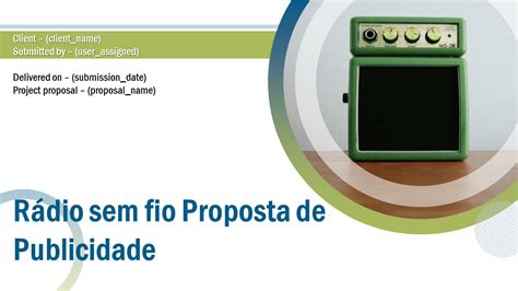 Os 10 Principais Modelos De Propostas De Anúncios De Rádio Com Amostras