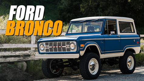 Icon 4×4s Ford Bronco Br Old School Edition Is Pure Vintage Glory