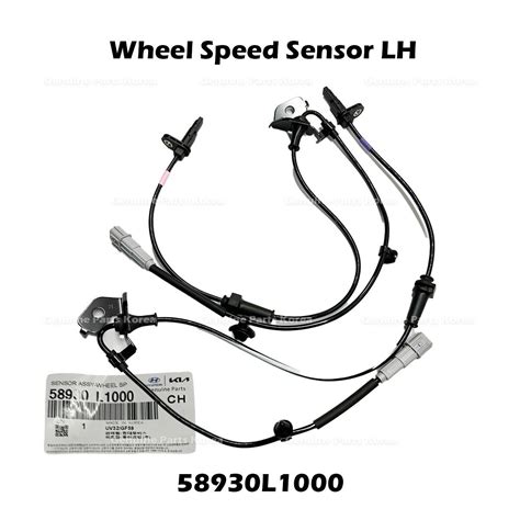 ⭐genuine⭐ Wheel Speed Sensor Lh 58930l1000 For Hyundai Sonata Kia K5 Ebay