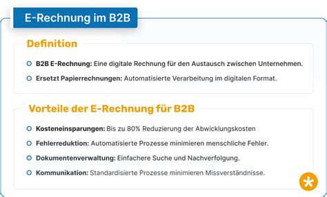 B2B E Rechnung Vorteile für Ihr Unternehmen