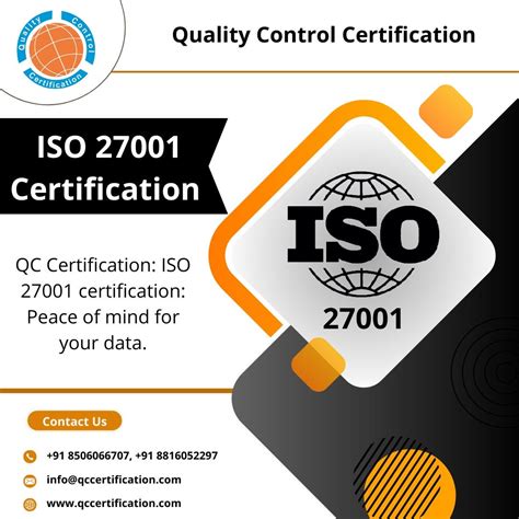 Iso 27001 Certificate Qc Certification Dhruv Choudhary Medium