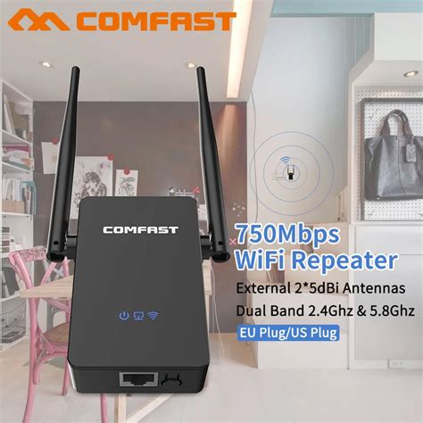 Comfast Mbps Wireless Wifi Extender Wifi Repeater Router Dual Band