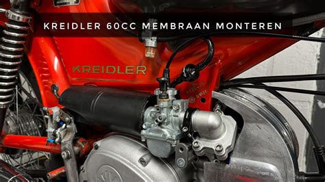 Kreidler Florett 60cc Membraan Mikuni VM20 YouTube