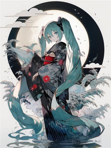 On X Hatsune Miku Miku Hatsune Vocaloid Vocaloid