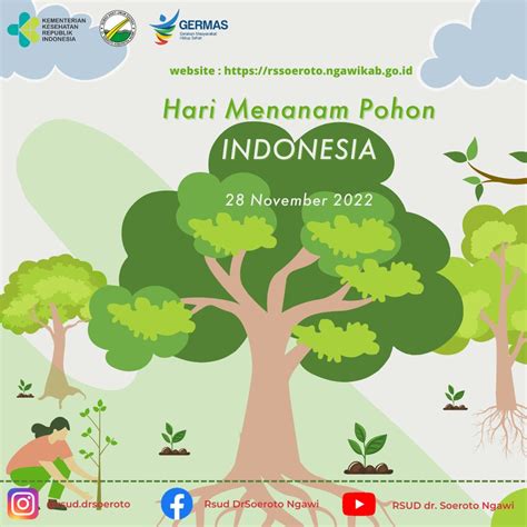 hari menanam pohon indonesia   rsud dr soeroto kabupaten ngawi