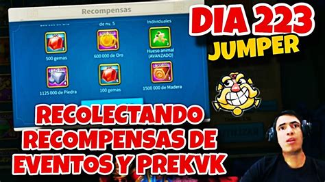 Jumper Serie Dia Recompensas De Eventos Y Prekvk Rise Of