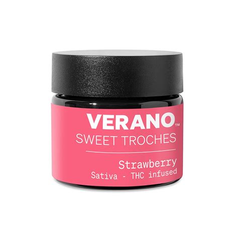 Strawberry Sativa Pk Mg Verano Sweet Troches Jane