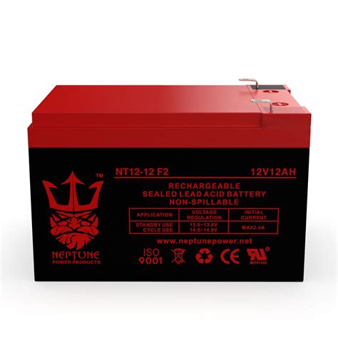 X Treme Xb 502 12v 12ah Electric Scooter Battery By Neptune 4 Pack