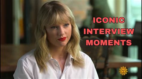 Iconic Taylor Swift Interview Moments - YouTube