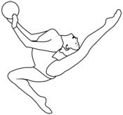 Dibujos De Gimnasia Para Colorear P Ginas Para Imprimir Y Colorear Gratis