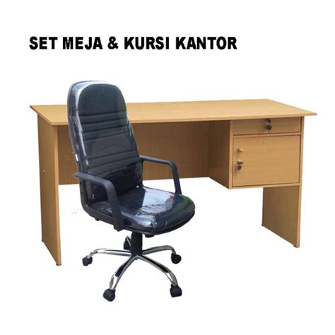 Promo MEJA KURSI KANTOR SET | MKS001 Cicil 0% 3x - Kota Tangerang - Jeimart Store | Tokopedia